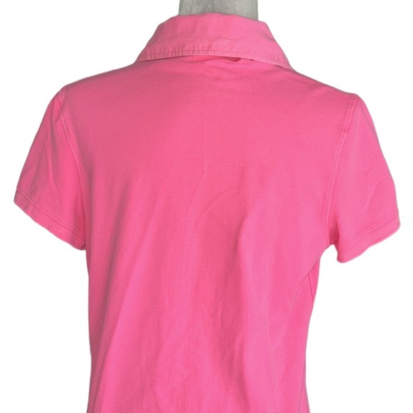 Vineyard Vines Hot Neon Pink Pique Polo Dress - M - Picture 7 of 11